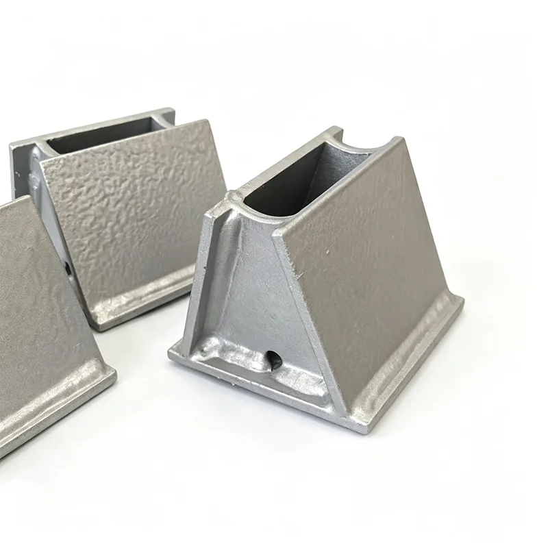 Soporte de zapatas de tubo ajustable en altura